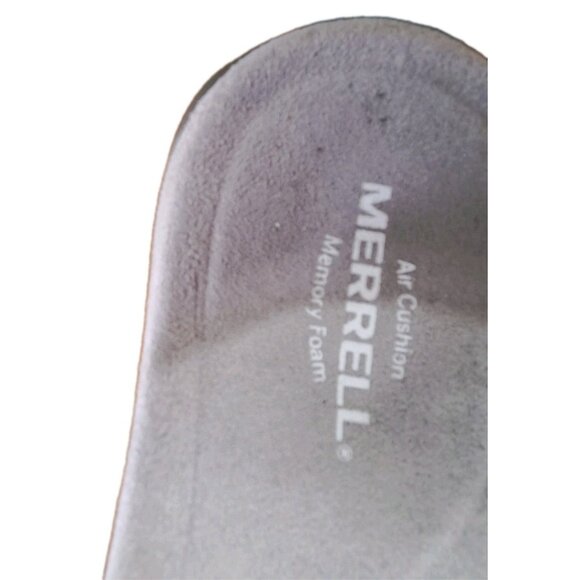 Merrell Women's 9 Moon Gray Slip-on Braided Sandals Flats - Picture 6 of 15